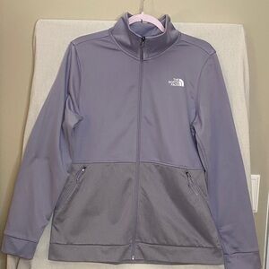 The North Face Lightweight Lavender/heathered purple colorway Jacket